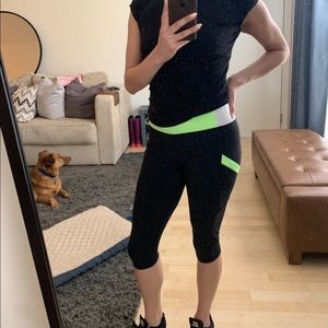 COPY - Lululemon Neon Cropped Leggings